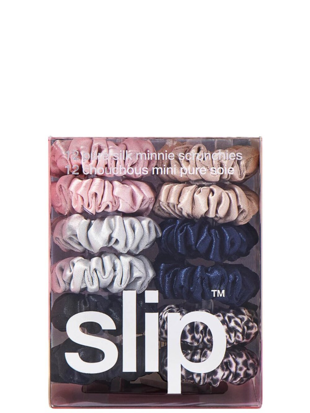MSRP $51 – Slip Pure Silk Minnie Scrunchies Set of 12 – NIB